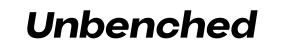 Unbenched logo zonder slogan